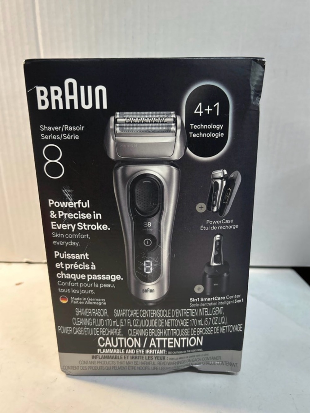 Braun razor for men series 8 8577cc 4 in 1 beard trimmer